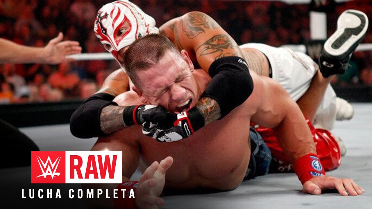 LUCHA COMPLETA: Rey Mysterio vs. John Cena – Campeonato de WWE: Raw, July 25, 2011
