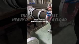 Telescopic Light Tower For Trailer System