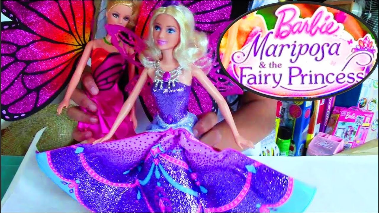  Barbie  Mariposa  and the Fairy Princess Mariposa  Doll 