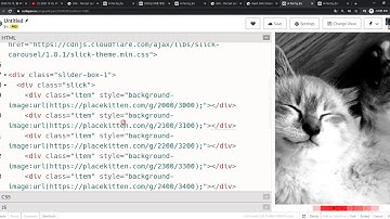 2020 10 19, 프론트, 개념, 슬릭 슬라이더 기본 사용법