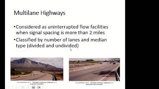 Analysis for Freeways and Multilane Highways