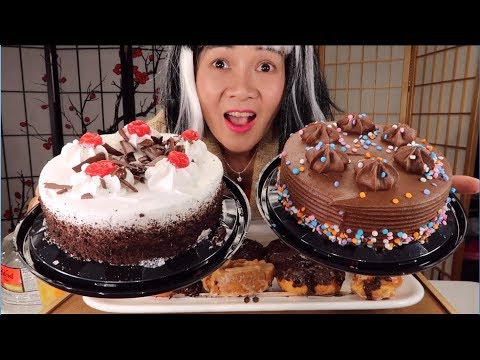 Video ĂN BÁNH KEM KIỂU MỸ CỰC NGON BÁNH KEM CHERRY BÁNH KEM... - youtube