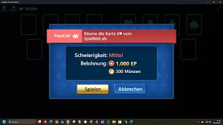 Microsoft Solitaire Collection, FreeCell Medium, April 15, 2025, Daily Challenges
