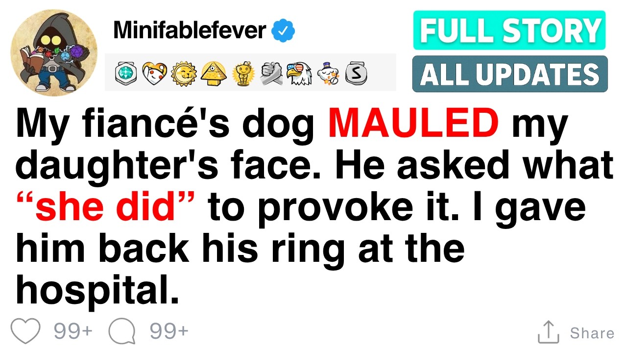 Min syvårige datter lå i operation med ansigtet revet op af min forlovedes hund, og hans eneste reaktion var at se på mig og spørge: "Hvad gjorde hun for at provokere ham?" Ikke om hun overlevede....