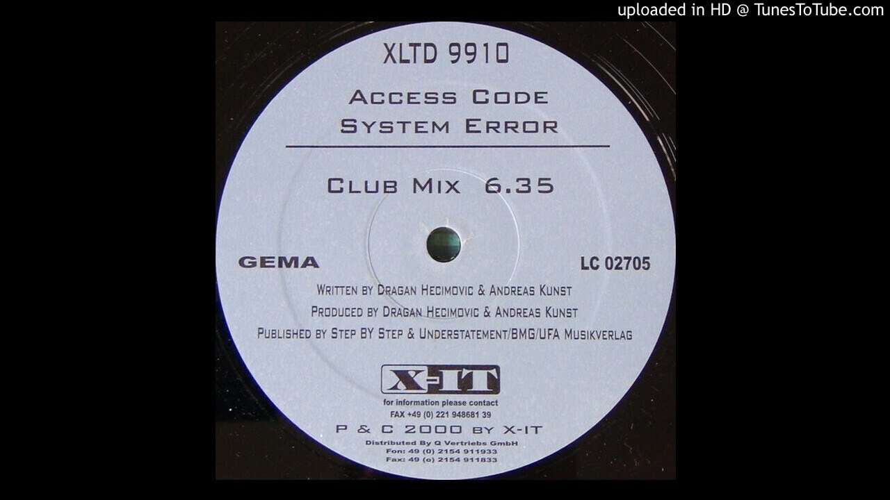 Ver Access Code System - Error. 1999 no YouTube Ver Access Code System - Error. 1999 no YouTube