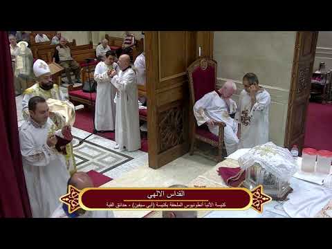 القداس الإلهي بكنيسة الأنبا أنطونيوس الملحقة بكنيسة الشهيد ابي سيفين الأحد 05 10 2025
