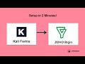 Kali Forms to Zoho Bigin Integration in WordPress (Free Plugin) | Integrazo