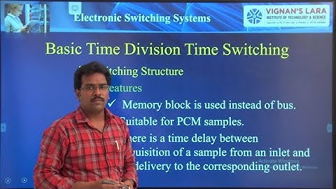 Time Multiplexed Time Switch