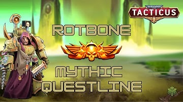 ROTBONE GUIDE - Mythic questline - All 5 mythic missions! - Tacticus #gaming