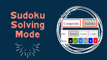 Sudoku Solving in Penpa+ (penpa-edit)