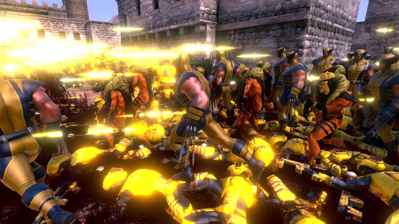 Wolverine Joins Sabertooth Against Tau Soldier , Who's win? - Ultimate Epic Battle Simulator - UEBS