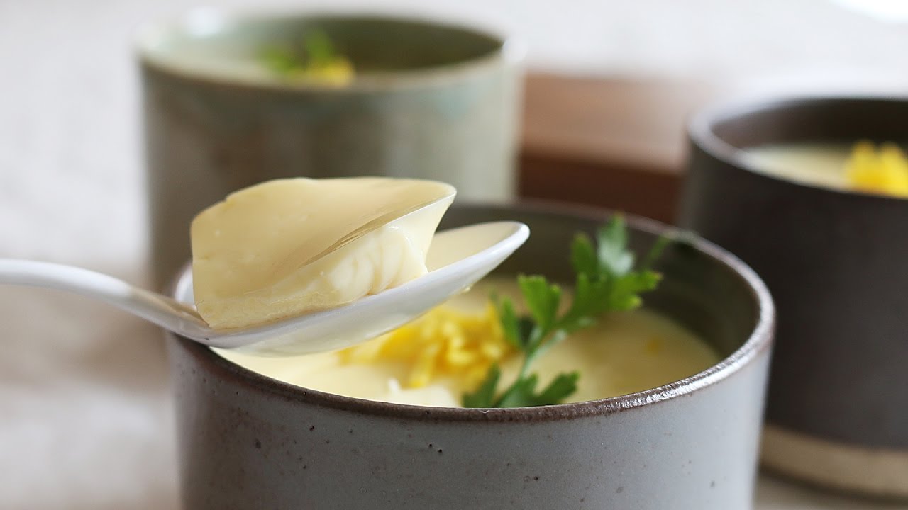 탱글~탱글, 부드러워 푸딩같은 달걀찜! 차왕무시(茶碗蒸し) : Japanese Steamed Egg, Chawangmusi [아내의 식탁]