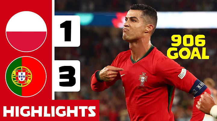 PORTUGAL vs POLAND (3-1) | THE KING RONALDO!! Extended Highlights | UEFA Nations League 2024/25