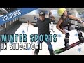 SKIING &amp; SNOWBOARDING FOR THE FIRST TIME! | TSL Vlogs