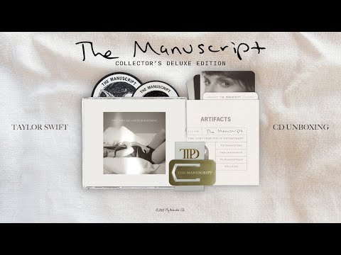 Taylor Swift TTPD 限定盤CD The Manuscript Taylor Swift - Tortured Poets Department: The Manuscript