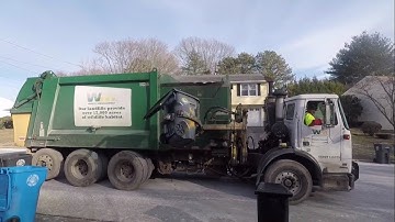 WM Heil Python 103295 revving and packing trash 2/1/19