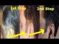 2 Step Henna Indigo Process | Henna and Indigo to Turn white hair to black permanently and Naturally