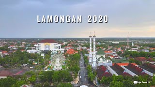 Drone View Kota Lamongan Jawa Timur 2020