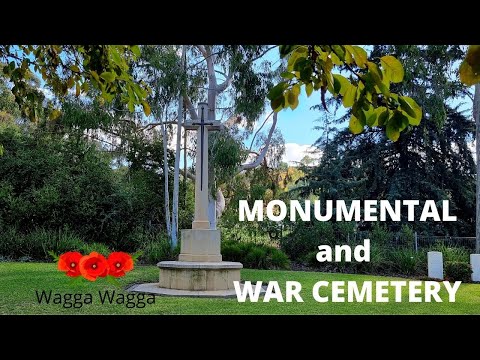 Monumental and War Cemetery Wagga Wagga NSW Australia