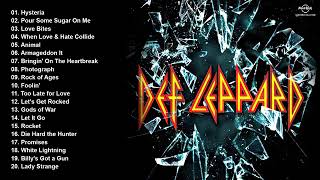 D Leppard Greatest Hits Full Album   Best Songs Of D Leppard Playlist 2021