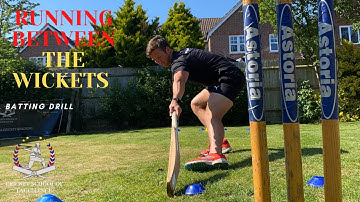 BATTING DRILL | RUNNING BETWEEN THE WICKETS