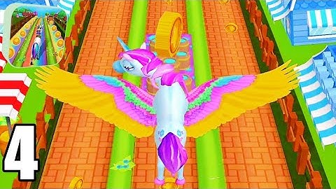 Unicorn Runner #04 - Fast & Andless Running Game 2021 - iOS Android Game Play