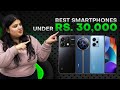 Top 6 smartphones around 30000  march 2024