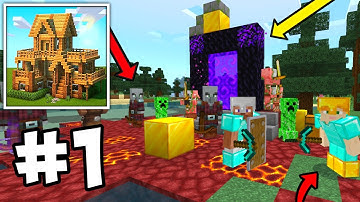 Pixel Craft Multiplayer Survival Walkthrough Gameplay Part 1 | Pixel Craft Legends Survival Series