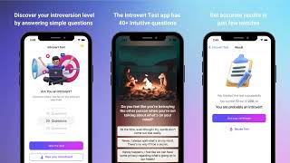 Introvert Test App Promo screenshot 1