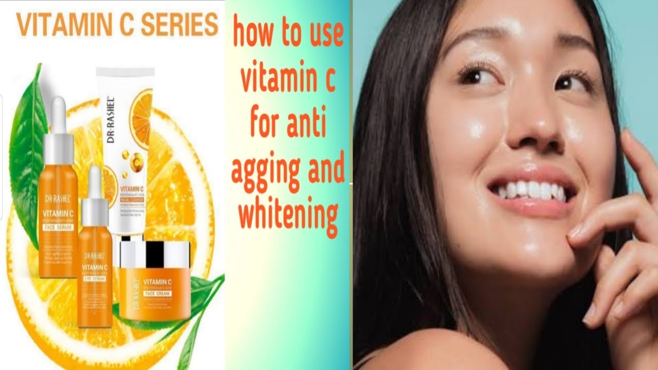Dr.rashel vitamin c series review/ anti aging and whitening creams uses