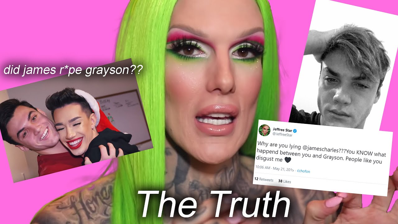 jeffree star accidentally reveals the truth between james charles and grayson dolan