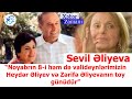 “Noyabrın 8-i həm də valideynlərimizin–Heydər Əliyev və Zərifə Əliyevanın toy günüdür” Sevil Əliyeva