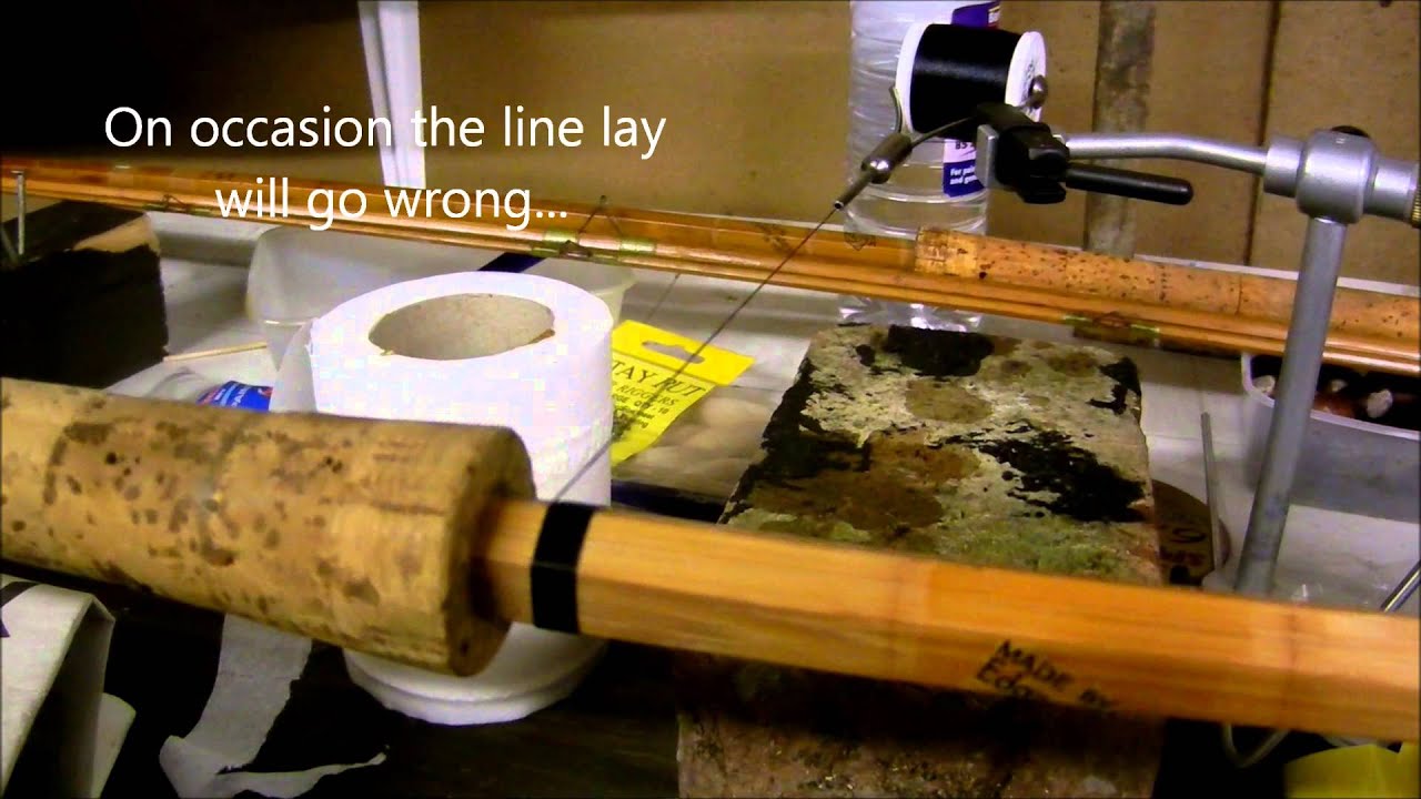 Almost Effortless Rod Whipping / Wrapping : A How To Video - YouTube