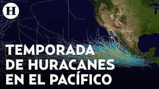 ¡Ya viene el primero! ¿Cuántos huracanes habrá en el océano Pacífico y cuáles afectarán a México?