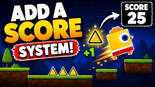 Build a Geometry Dash Style Game in Unity | Part 7: Score System &amp; Collectibles