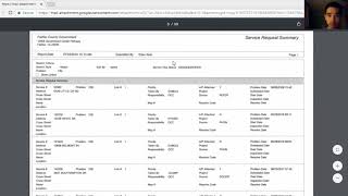 Generate List from Fairfax County Code Violation Records