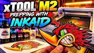 How to Prep ANY Surface for xTool M2 Printing | InkAID Tutorial