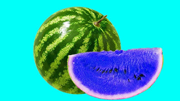 Hidden patterns inside fruit & vegetables in slow & stop-motion Animation