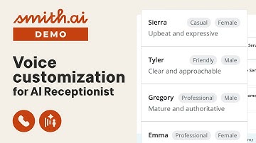 How to customize the voice of your AI Receptionist
