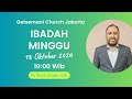 Ibadah Minggu. 13 Ok 2024, 10:00 wib | Ps.  Ronal Saragih, M.Th