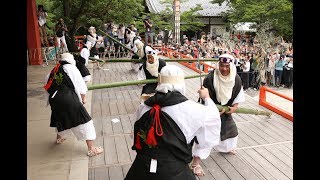 鞍馬寺で「竹伐り会式」