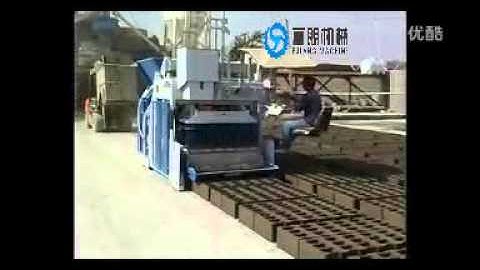 FL10 15 Large production capacity automatic movable mobile egg layer concrete solid hollow brick blo