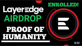 LAYEREDGE TESTNET: Humanity Verification and CLI Based Node Update