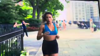 Gina Rodriguez in spandex in Players