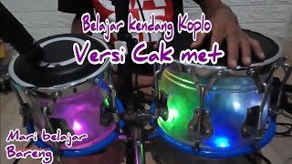 Belajar kendang koplo versi Cak met - 2 Pukulan (Semoga bermanfaat)