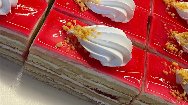 😍واخيرا الوصفة لي حوستو عليها 🍰طرونش باتيسري المحلات جربيها و ادعيلي بالخير 🥰  #patisserie