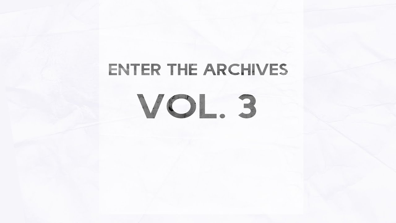 Enter the Archives Volume 3 - Slycosis (Beat Tape)