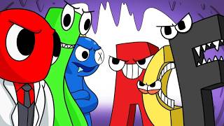 RAINBOW FRIENDS vs. ALPHABET LORE! (Cartoon Animation)