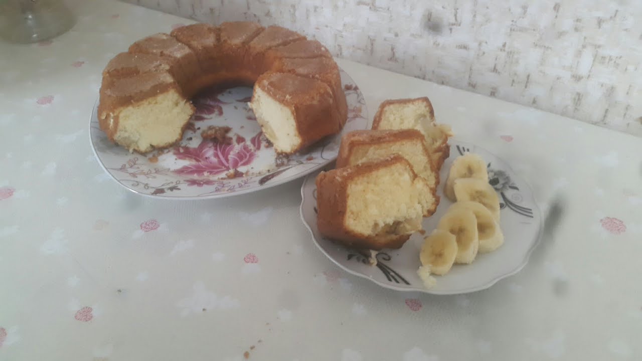 COK KOLAY YUMUŞAÇIK MUZLU KEK TARİFİ/Tatli ve yemek tarifleri 2
