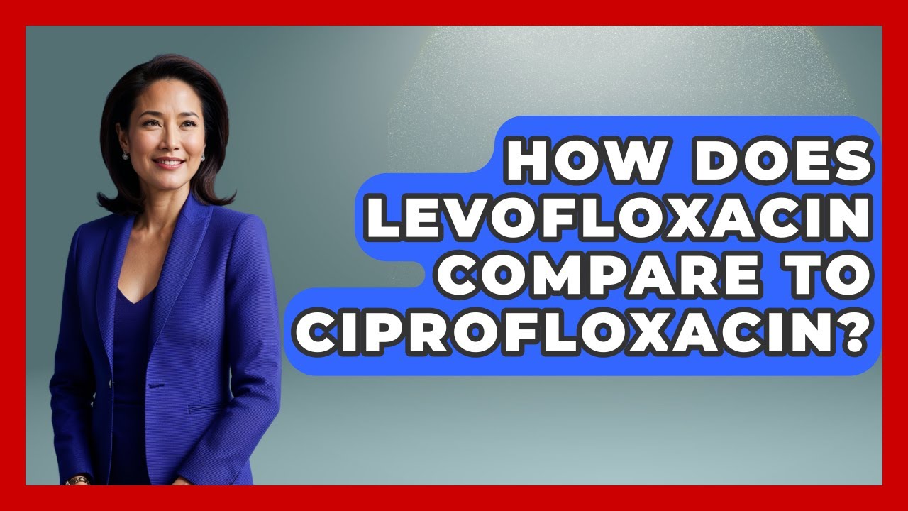 How Does Levofloxacin Compare To Ciprofloxacin? - First Response Medicine